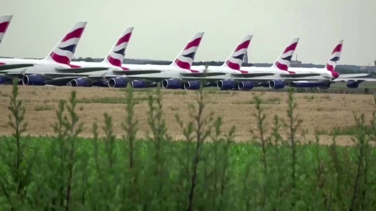 Image for the Tweet beginning: British Airways-owner IAG raises $3.4