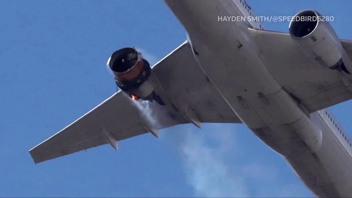 Damage to a fan blade on an engine that failed on a United Airlines Boeing 777 flight is consistent with metal fatigue, based on a preliminary assessment, the chairman of the U.S. air accident investigator said https://t.co/dmZEuI0KmB https://t.co/UwuJUZNK4G