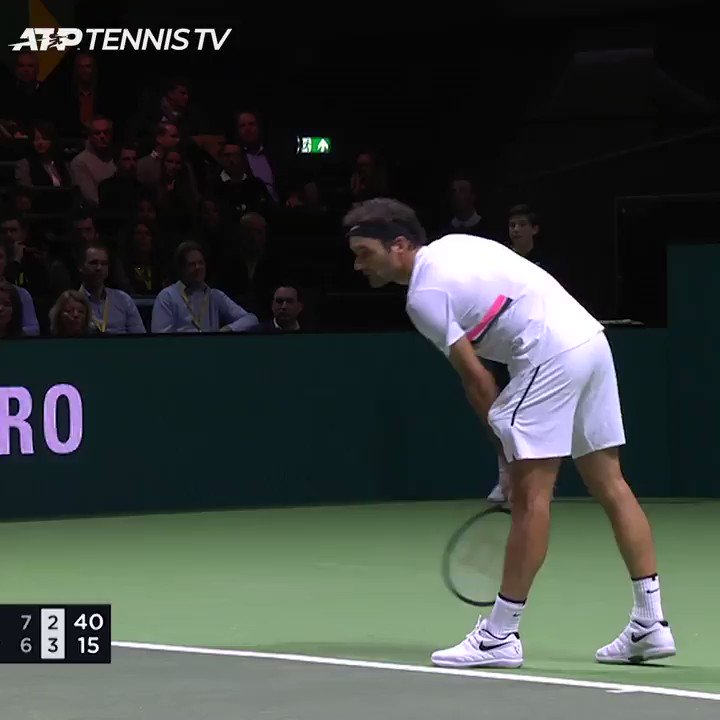 Tough to do this against Roger ๐
We're back in Rotterdam next week for the @abnamrowtt ๐ https://t.co/TUmo5cmTwF
