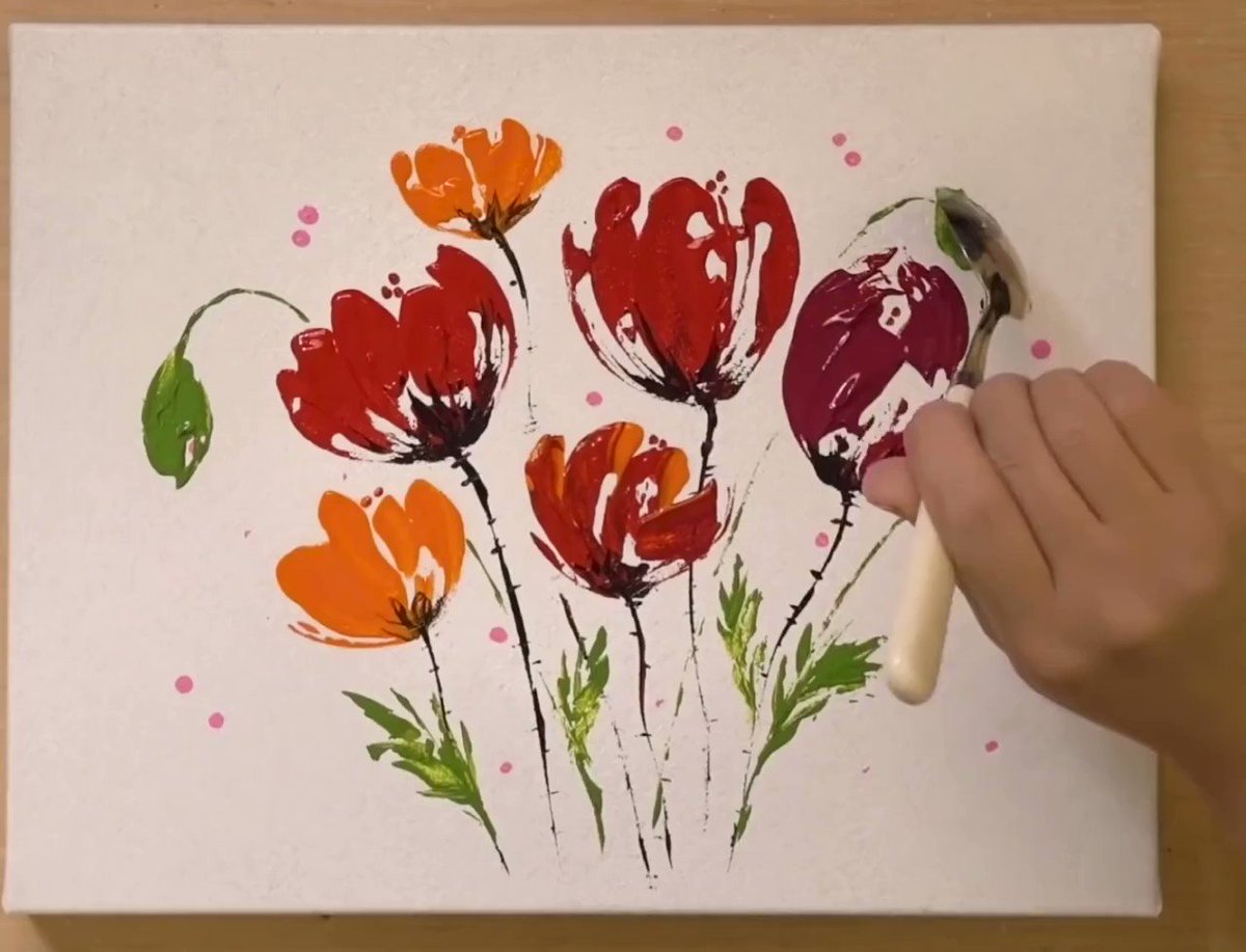 Adding a spoon to the list of things @JayArtPainting can paint with → https://t.co/IklrtQ0dAm https://t.co/SF5dvhNeLD