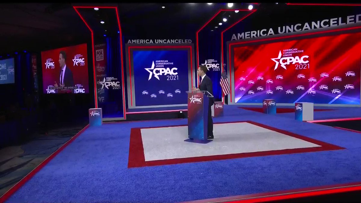 .@HawleyMO explains how the Republican Party used to be the party of the trustbusters. #CPAC2021 #AmericaUnCanceled https://t.co/TeV3E84FOO