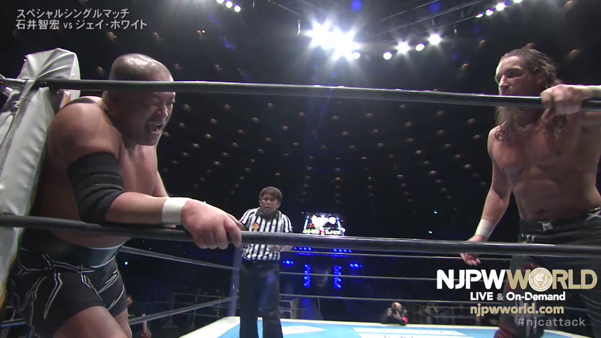 Jay White is so much more enjoyable to watch without Gedo interference.
And Tomohiro Ishii continues to deliver bangers. #njpw #njcattack https://t.co/DwQKTW4357