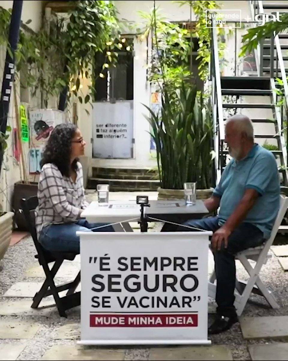 Qual a sua opinião sobre VACINAÇÃO? Tem episódio da nova temporada do Mude Minha Ideia no ar e esse é o tema! Temos a médica Denize Ornelas, que defende que "É sempre seguro se vacinar", e 3 convidados dialogando sobre esse assunto. Vamos conversar? https://t.co/k7epHlVYEc https://t.co/CNPmrNLYIG