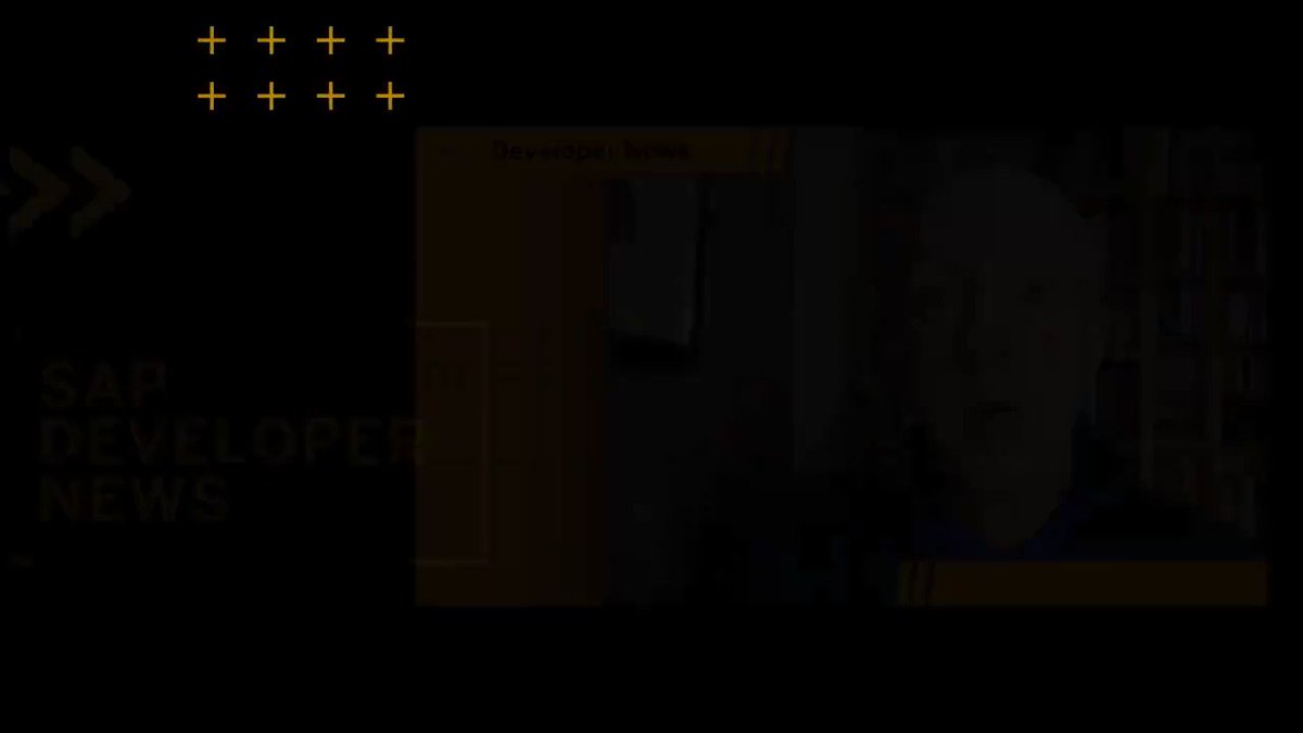 RT @SAPdevs Here's a glimpse of the latest episode of SAP Developer News.
This week's updates include:
👉 Improvements to Documentation pages for CAP
👉 Introducing SAP Tech Bytes
👉 SAP Developer Insights Survey
👉 And more
Watch the full episode 🎥→ https://t.co/RBId0W3IeT https://t.co/IhDXKvdWuH