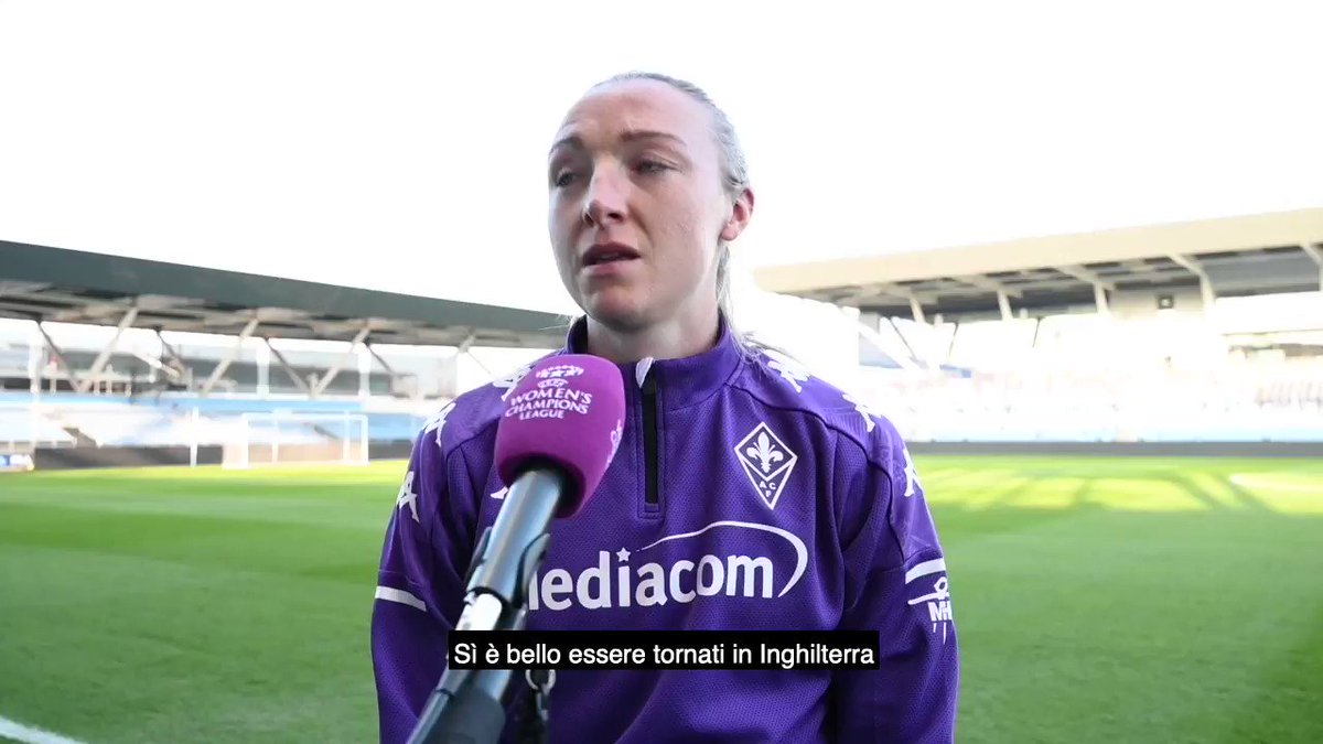 🎙 | INTERVISTA

"Sarà un match duro, ci vogliono organizzazione e focus" @louise_quinn4 verso #ManCityFiorentina.

#ForzaViola 💜 #UWCL #Fiorentina