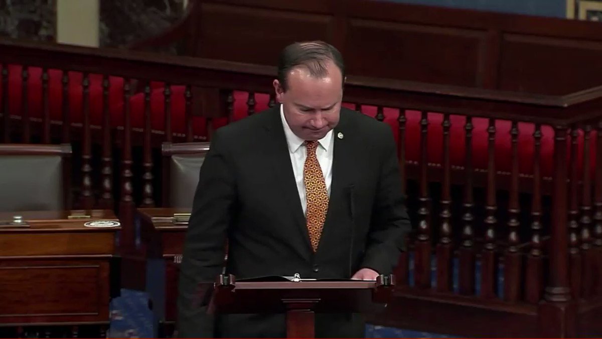.@SenMikeLee: "This bill is riddled with poor economic reasoning and rank political favoritism. It will only worsen our debt and our economic health in the long run." https://t.co/kofn4vYIYs