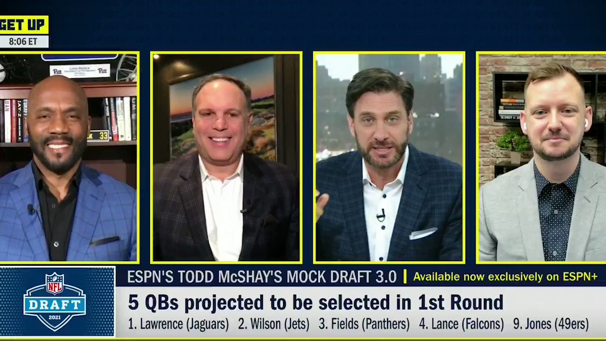 .@LRiddickESPN would fall out of his chair if the Eagles pass on Ja'Marr Chase at No. 6.
@RealTannenbaum: "He's the best WR in this draft. ... Ja'Marr Chase, if he had played, may have been the best football player. He'd be in that discussion with Trevor Lawrence." https://t.co/wwovuhzA2P