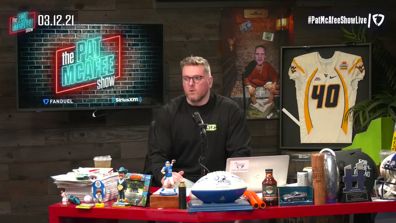 Pat McAfee on Twitter "Join us for the 51,000* BRACKET BONANZA 