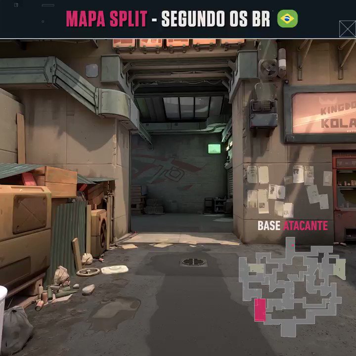 Locais // Mapa Split, O inimigo tá ali! Ali onde? Quem nunca passou por uma situação dessas? Compilamos nesse vídeo os nomes que a comunidade brasileira deu para os, By VALORANT