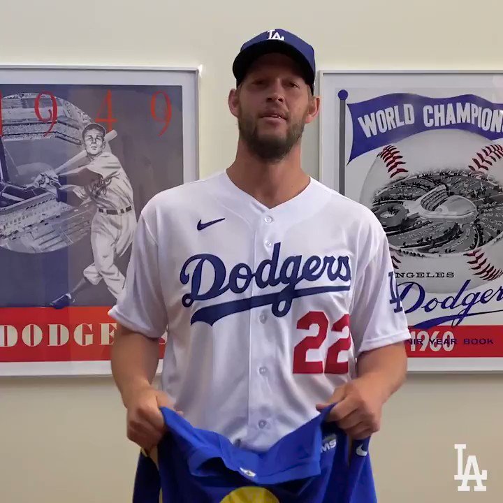 Los Angeles Dodgers on X: Reunion in LA. A message from Matthew's  childhood friend @ClaytonKersh22.  / X