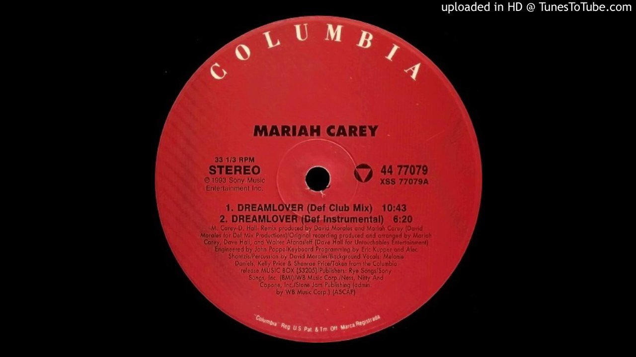 Happy Birthday, Mariah Carey...

Listening to this very loud.  