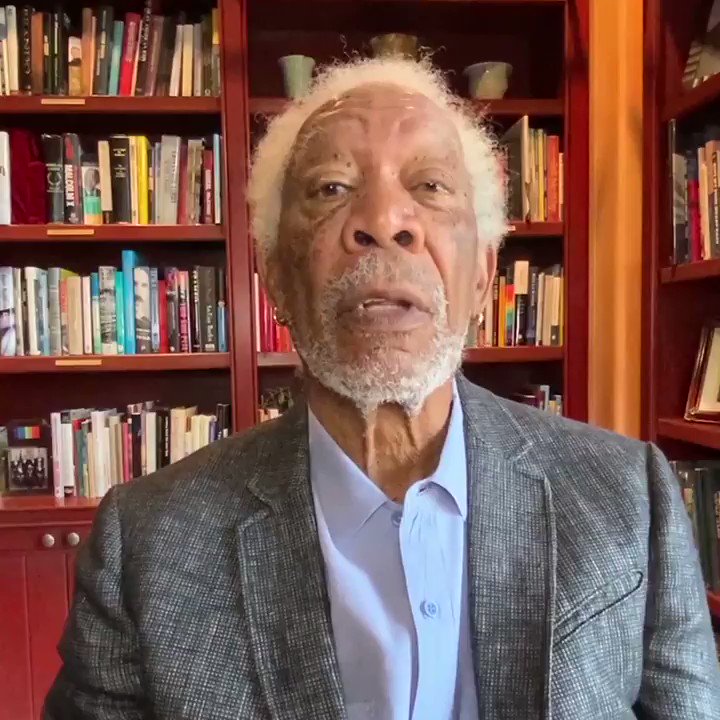 Morgan Freeman stars in coronavirus vaccine PSA