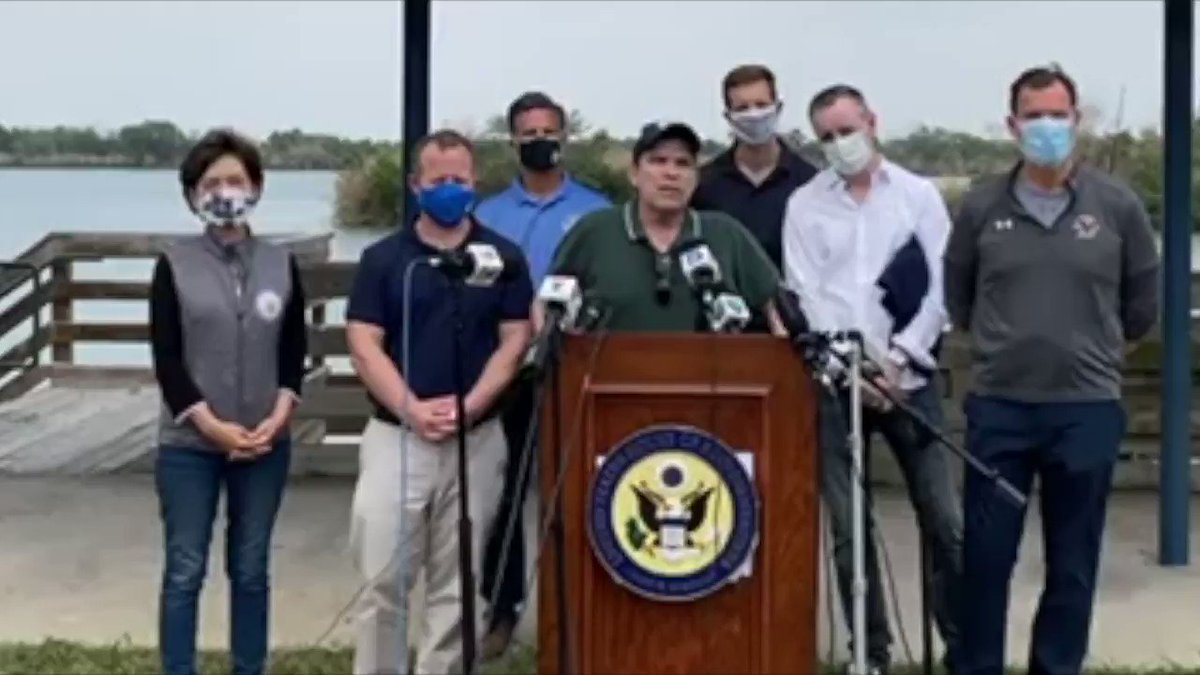 Rep. Vicente Gonzalez on the border: "We've seen other delegations come down here to point fingers or criticize not only this administration but prior administrations. And we need to get past that and we need to find solutions for the American people." https://t.co/KWqSvxsEBR
