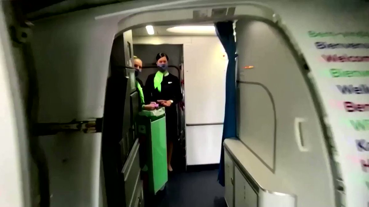 WATCH: Almost 200 Dutch tourists arrived on the Greek island of Rhodes for eight days of voluntary confinement in a holiday resort, as part of a test to see if safe holidays can be arranged https://t.co/RZR3Tvs8SL https://t.co/Y6GBKaShMD