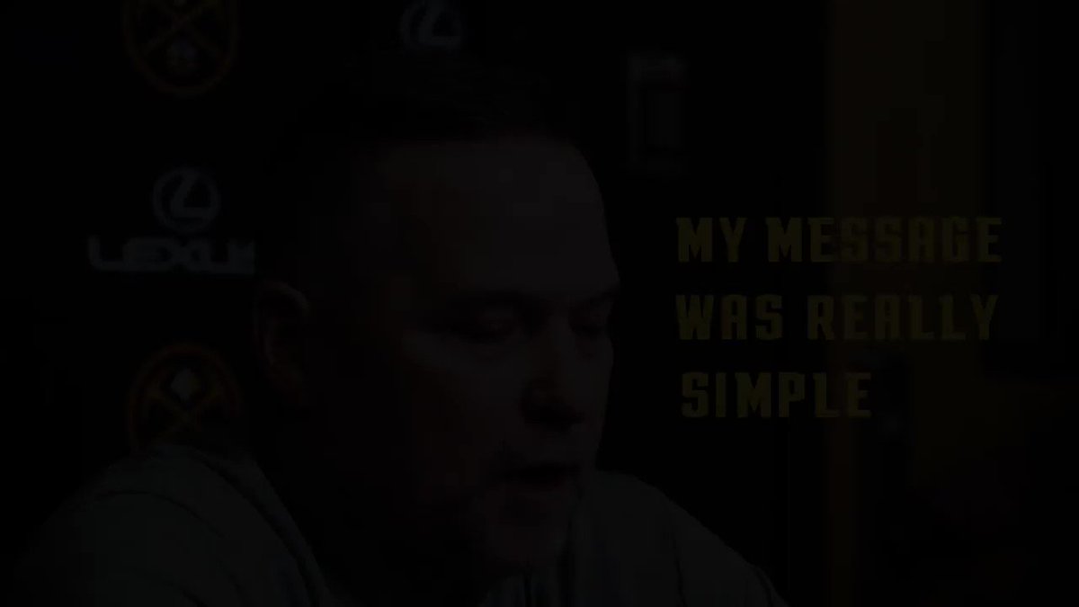 🎬 𝟰.𝟭𝟰.𝟮𝟭 🎬
"Let's come together as a unit, as a family, and find a way to play at the highest level we can."
#MileHighBasketball https://t.co/lFklhWVq8L