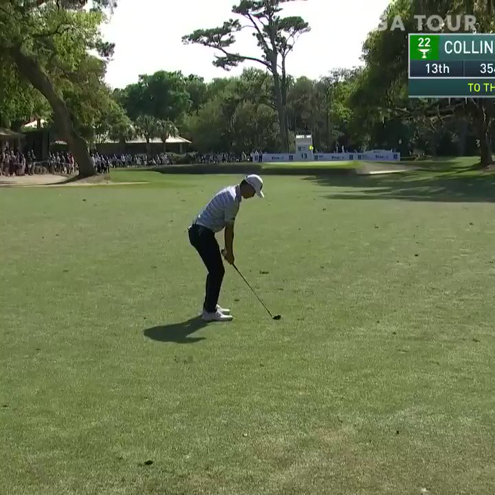 RT @PGATOUR: Ball striking at it's finest. 

@Collin_Morikawa with back-to-back birdies @RBC_Heritage. https://t.co/ebLklgk9BS