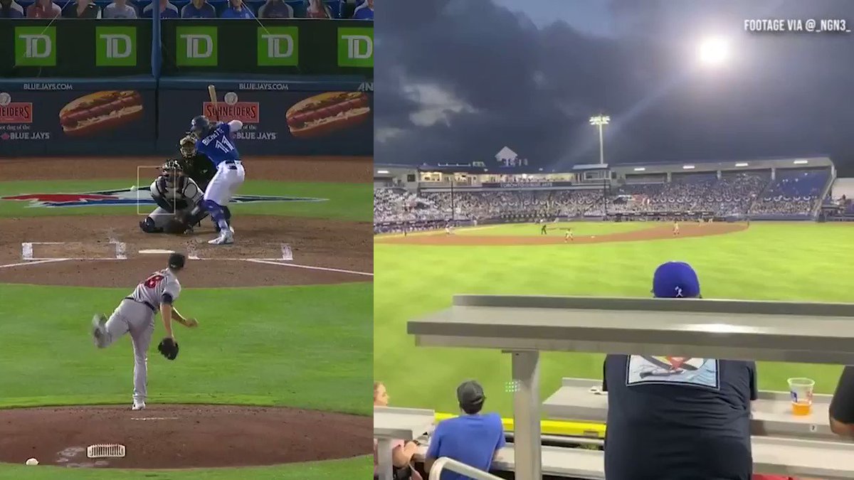 A young fan caught Bo Bichette’s home run ball (while wearing his jersey) and had to let him know. 🙌
(🎥: IG/_NGN_3, @Sportsnet) https://t.co/LBgx1KRlmc