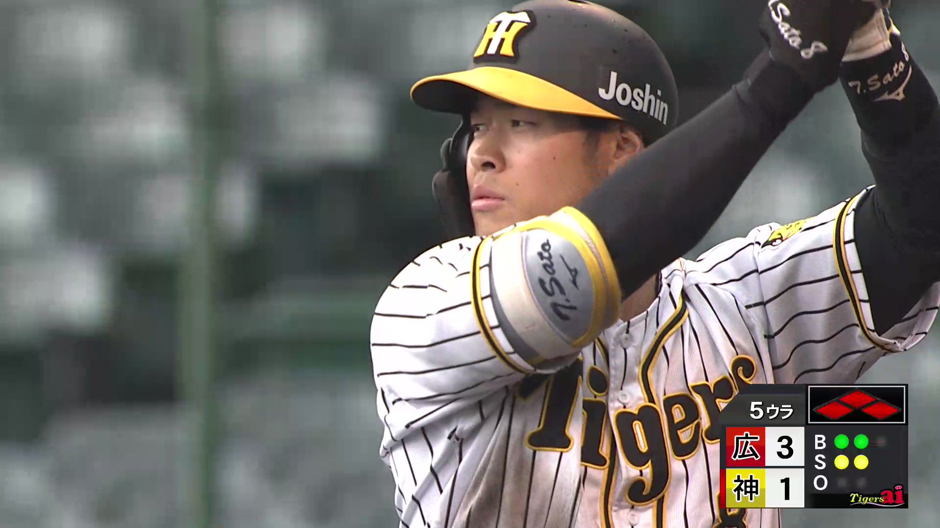 [炸裂] 佐藤輝明 滿貫砲