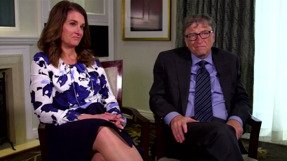 WATCH: Billionaires Bill and Melinda Gates have decided to seek a divorce following 27 years of marriage, the couple said in a joint announcement that rocked the philanthropic world https://t.co/o8QHtRK8kR https://t.co/dM9fYtsEWQ