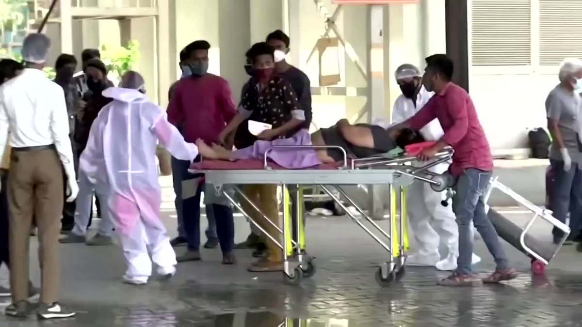 India received coronavirus aid from the United States and the United Kingdom to help the country combat a raging surge of COVID-19 infections amid a shortage of medical doctors and supplies https://t.co/qvsx8Zj7Bn