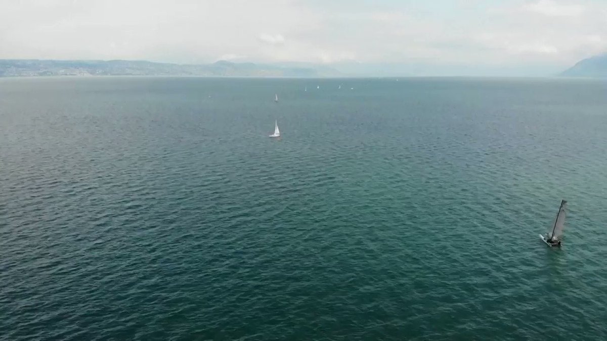 ICYMI: Hundreds of boats line up on Lake Geneva for a border art project https://t.co/FpxUnv5fwL