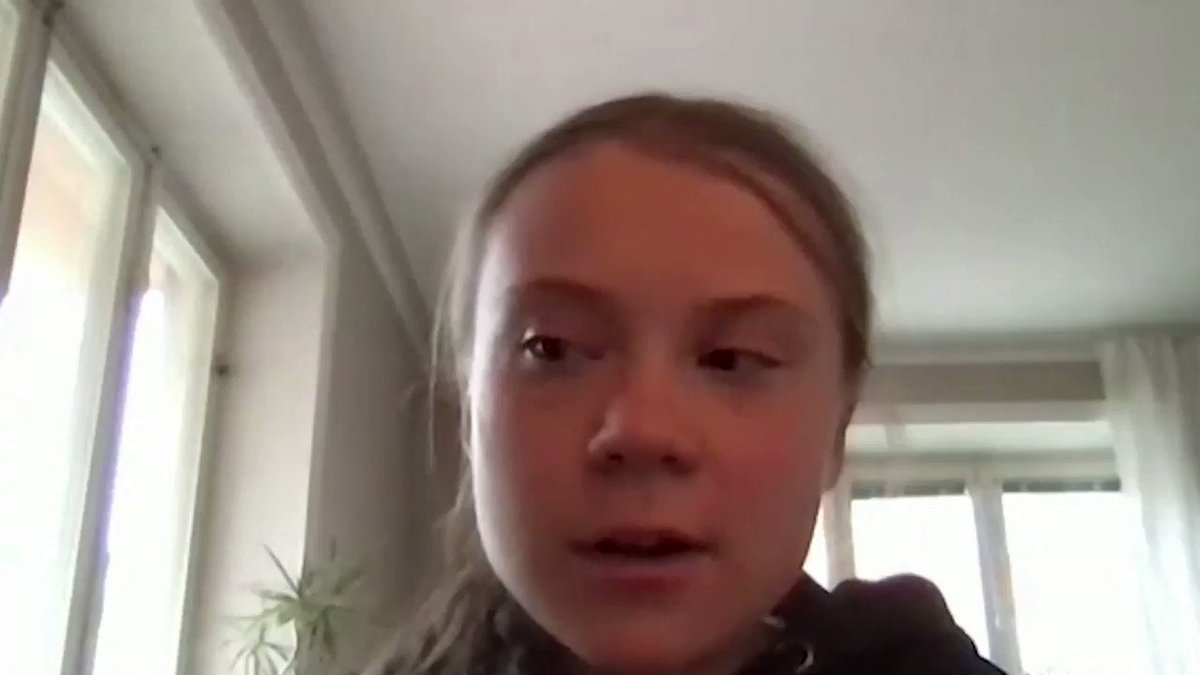 WATCH: Greta Thunberg criticizes world leaders for being in denial over the climate crisis https://t.co/40RE7lAGMf