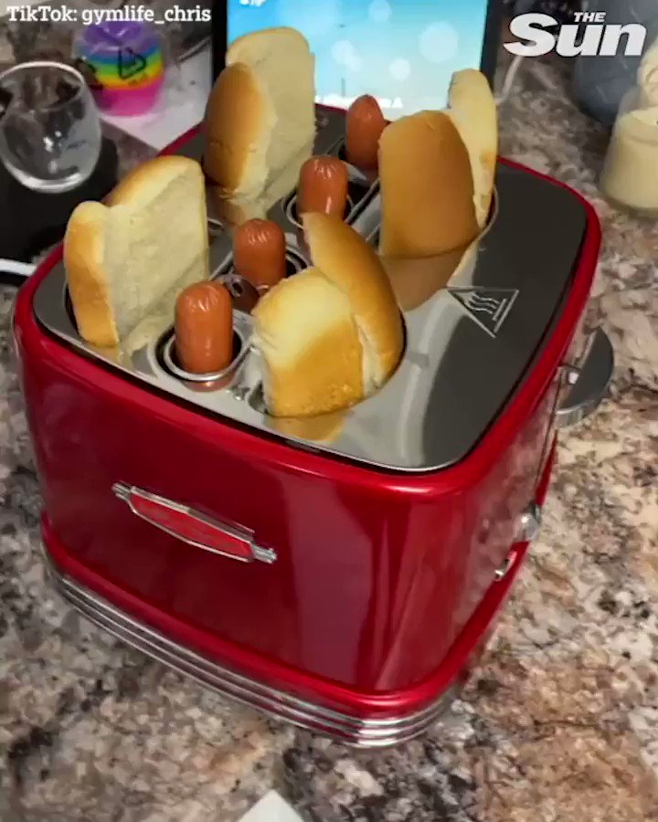 The Sun on Twitter "This hot dog toaster is the most American