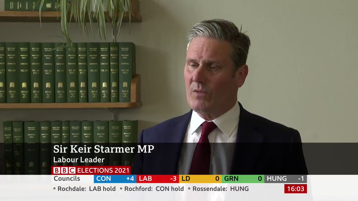Q What does change mean in policy terms?
A "Setting out a bold vision"
Q What is that vision?
A "To learn the lessons"
Q What will you change?
A "I will set out what we need to do"
Q How?
A "I'm not going to set out a policy agenda in this interview"
https://t.co/TXtlTMJRAU