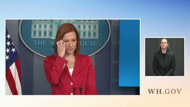 WHITE HOUSE: Jen Psaki and a reporter go back and forth after questions about overlap between officials in President Obama and President Biden's administrations:
"Who's saying that?"
"You've heard that a lot in the media."
"Who in the media?"
"Different people." https://t.co/Rz6SRRVBZR