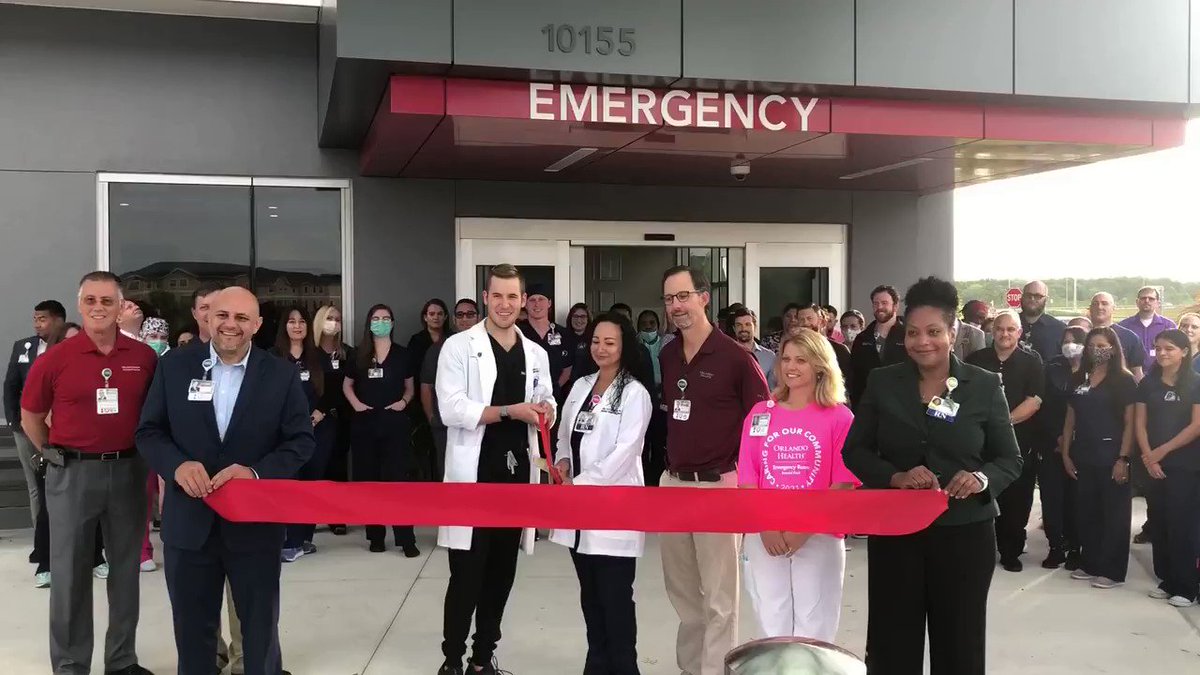 Thank you to everyone who joined us at our ribbon-cutting ceremony in honor of the upcoming Orlando Health Emergency Room - Randal Park grand opening on June 7th! #ChooseOrlandoHealth #Healthcare #GrandOpening https://t.co/eBE0QLuGXq