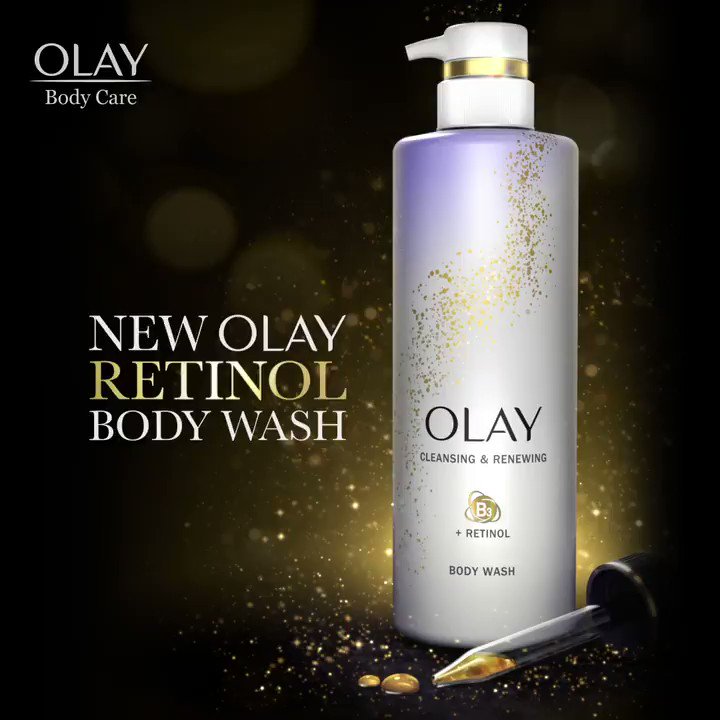 OLAY on Twitter: "Experience NEW Olay Body Wash with Retinol to transform  skin from dry and stressed to bright and smooth!" / Twitter