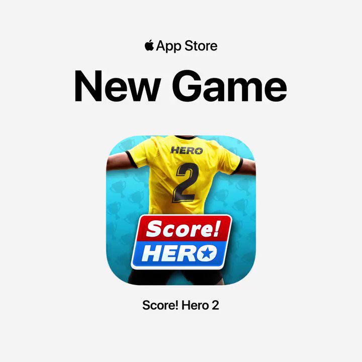 App Store Games on X: How does it feel to blast a game-winning goal inches  past the keeper's outstretched hands? Find out in Score! Hero 2 from  @firsttouchgames. Score:   /