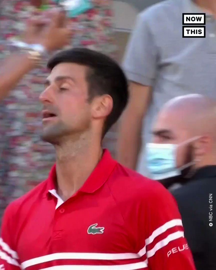 A young fan could not contain his excitement after Novak Djokovic gave him his tennis racket following his French Open title victory on Sunday 🎾🏆 https://t.co/3dm01l9zw4
