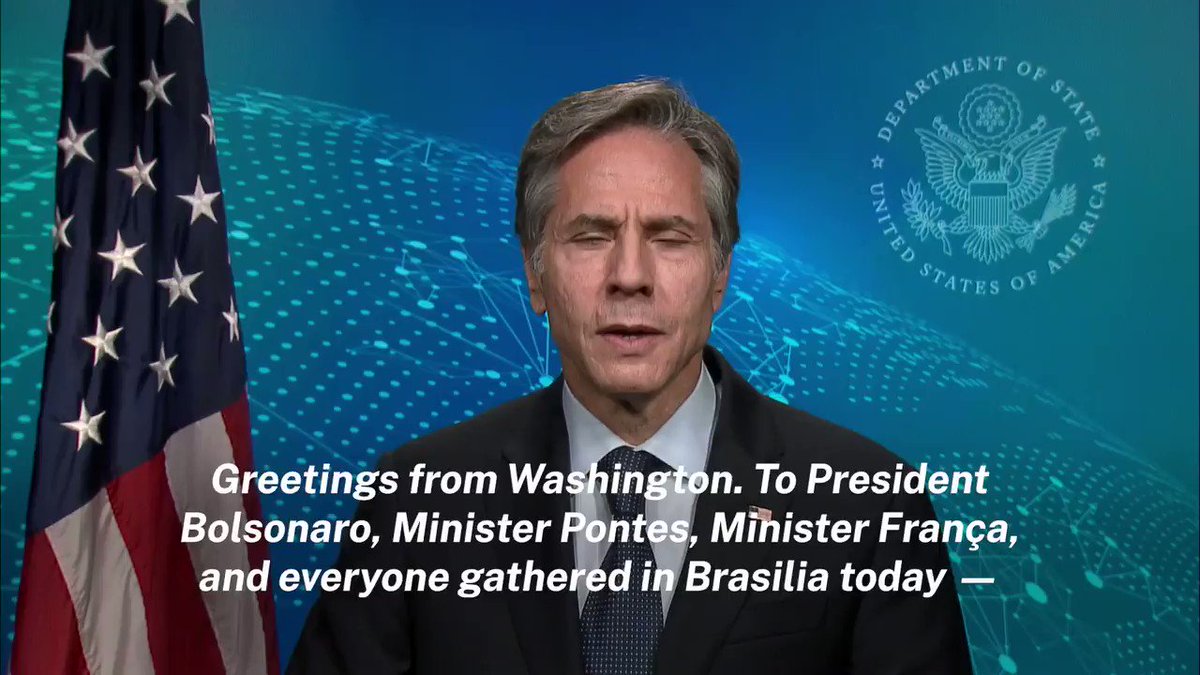 I want to congratulate @jairbolsonaro and Brazil for being the first South American country to sign the #Artemis Accords! We look forward to continued collaboration between @NASA and @espacial_aeb to ensure a safe and prosperous future in space. https://t.co/jgSJgH4jRx