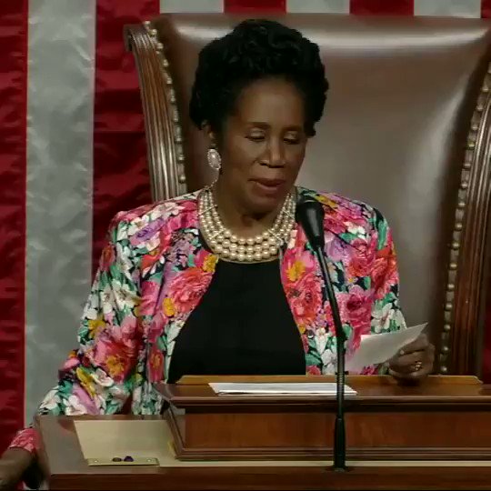 "The bill is passed."
BREAKING: The House passes bill establishing Juneteenth as a national holiday. The bill now heads to Pres. Biden's desk for his signature. https://t.co/UDnotcQKi3 https://t.co/gHEHYPP5S2