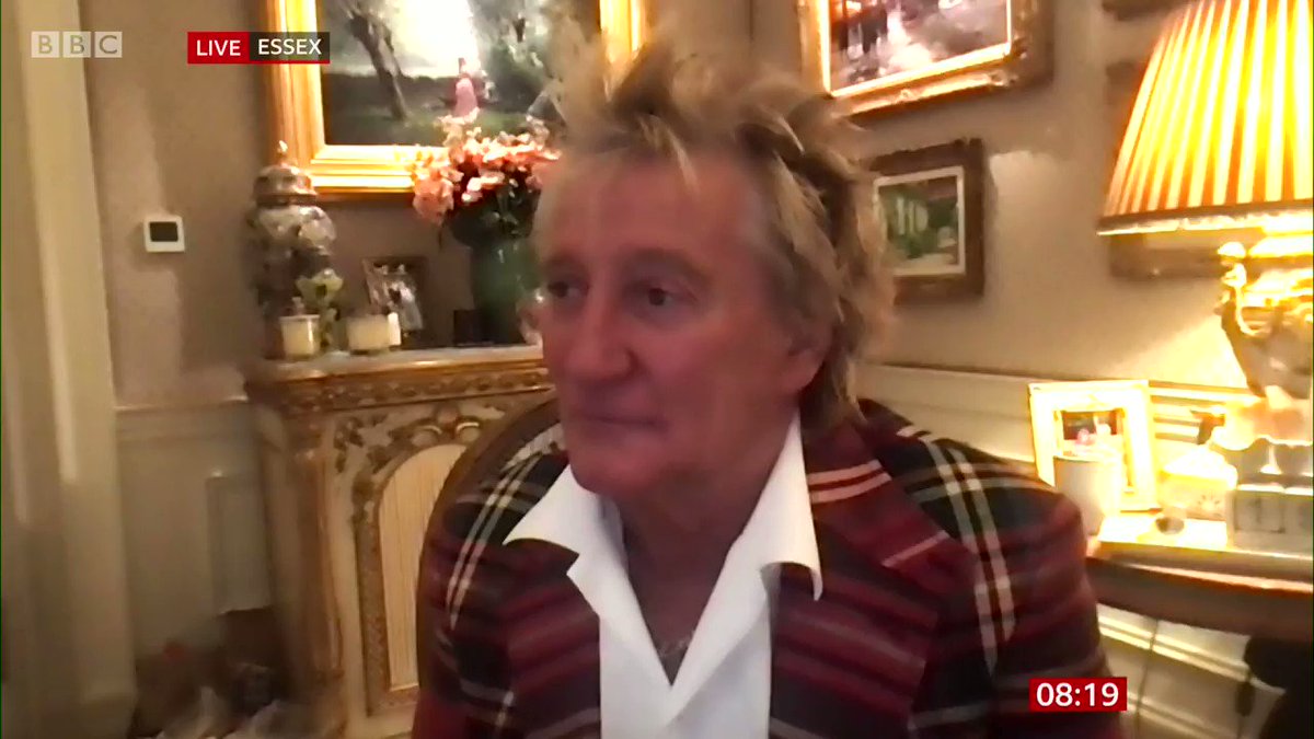 @BBCBreakfast's photo on Rod Stewart