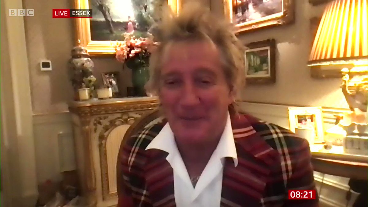 @BBCBreakfast's photo on Rod Stewart