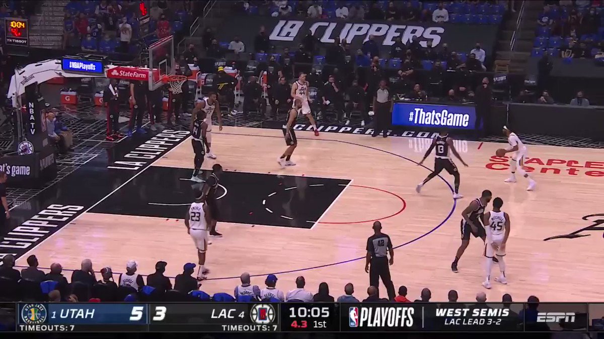 PG-13 did it all in Game 6. 😤
28 PTS
9 REB
7 AST
3 STL
The @LAClippers are #NBAWCF presented by AT&T bound, with Game 1 vs. PHX on Sunday at 3:30pm/et on ABC. #ThatsGame #NBAPlayoffs
https://t.co/gDWVBgMoxt