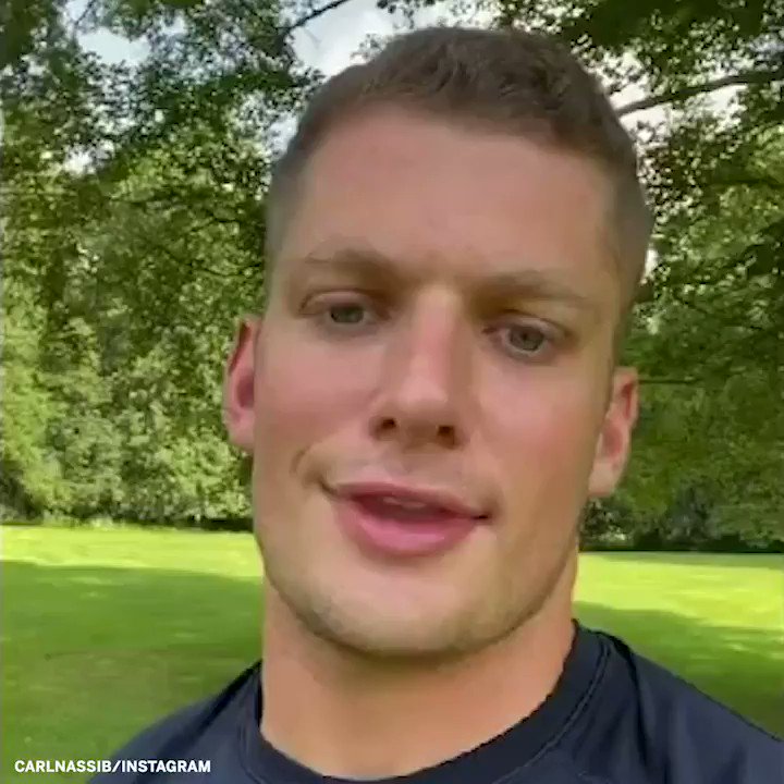 “I just wanted to take a quick moment to say that I’m gay. I’ve been meaning to do this for a while now but I finally feel comfortable getting it off my chest.”
Raiders DL Carl Nassib shared this video to social media and became the first active NFL player to announce he is gay. https://t.co/gGXbZEP3R7