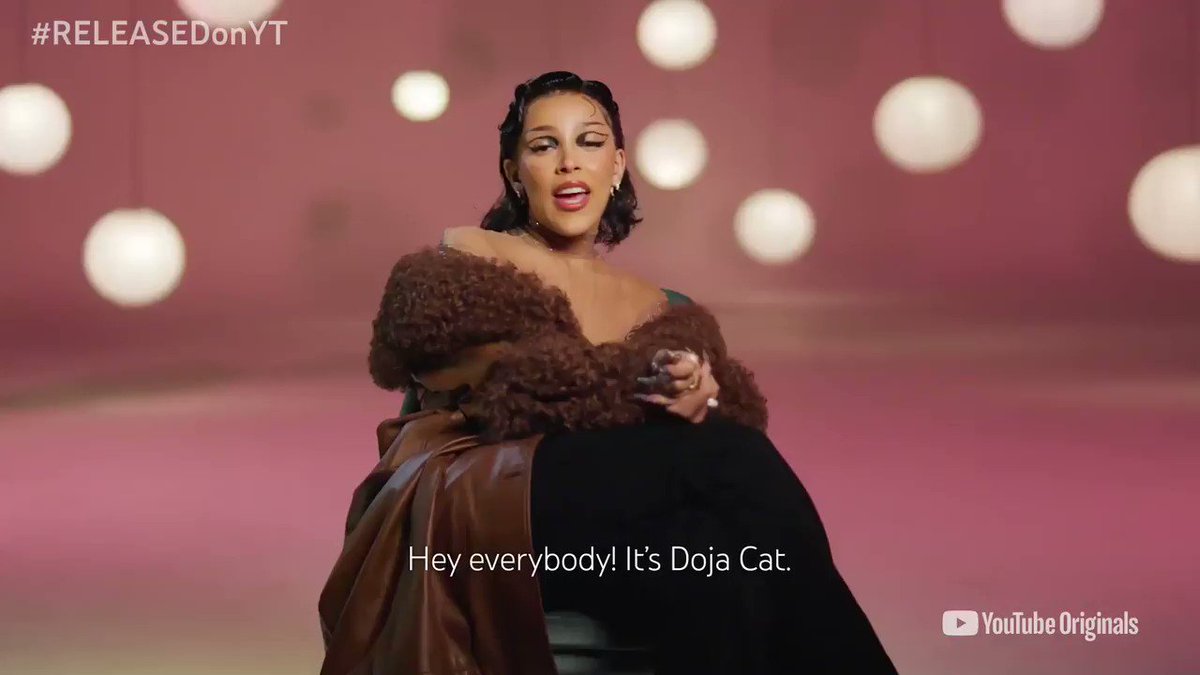 Hang out with @DojaCat on this week's #RELEASEDonYT before the premiere of her new music video with @theweeknd. Set a reminder and tune in Thursday at 11:45PM ET. → https://t.co/kF6U6Rx7J0 https://t.co/xRMix7RZiT