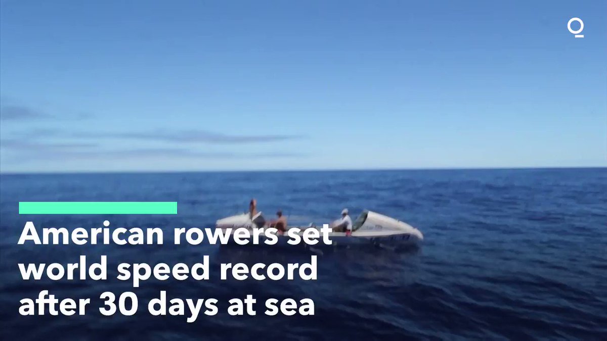 Four Americans set world record rowing from San Francisco to Hawaii in