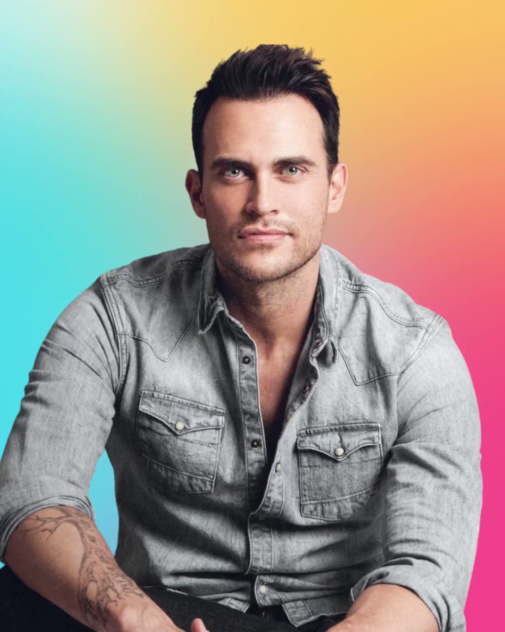 Let s wish a happy birthday to the wickedly talented Cheyenne Jackson Have a fabulous day! 