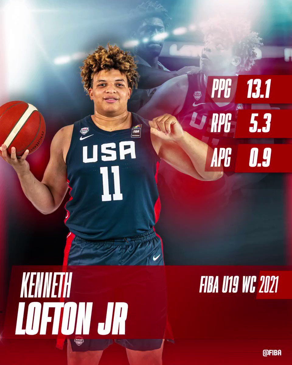 FIBA on X: Big Man Kenneth Lofton Jr. displayed his strength and