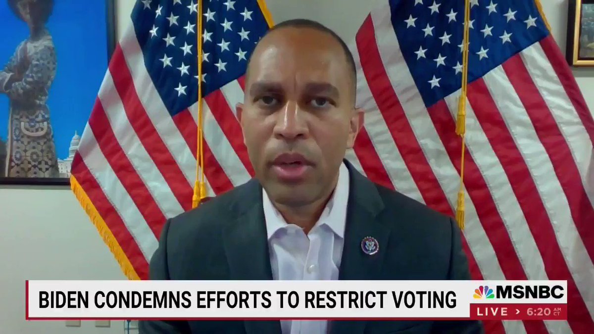 Let’s be clear.
Exceptions to the filibuster already exist.
Reforming the rule to address voter suppression is the LEAST we can do. https://t.co/XcQnaTbkim