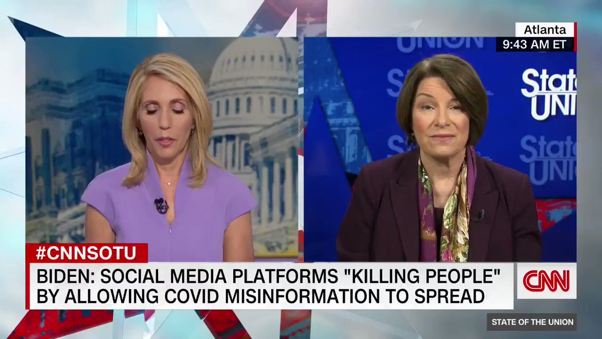 Democratic Sen. Amy Klobuchar refuses to speculate on Supreme Court Justice Stephen Breyer's retirement, but says, "If he's going to retire, it should be sooner rather than later" #CNNSOTU https://t.co/eVcA0pf4Fq https://t.co/5lmQ6ziJul