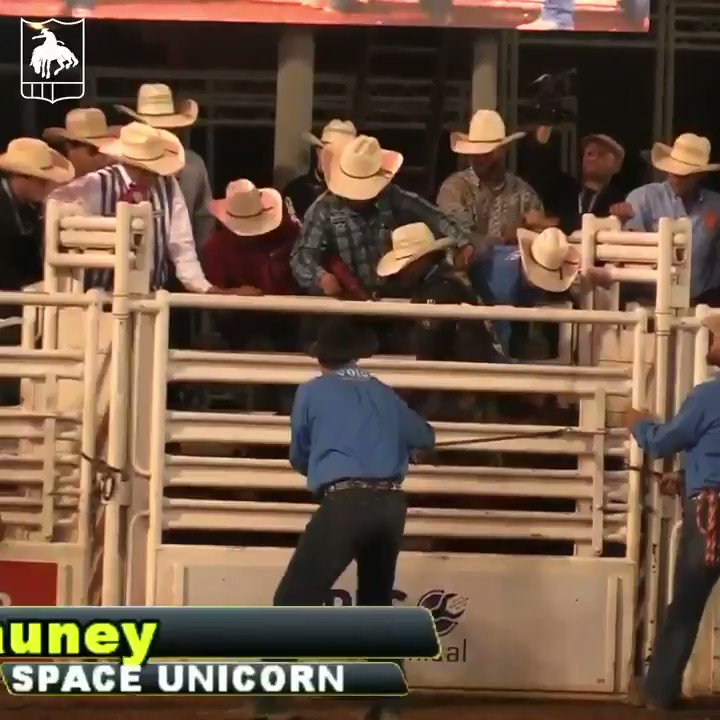 PRCA ProRodeo on Twitter "3...2...1... MAUNEY! Space Unicorn takes JB