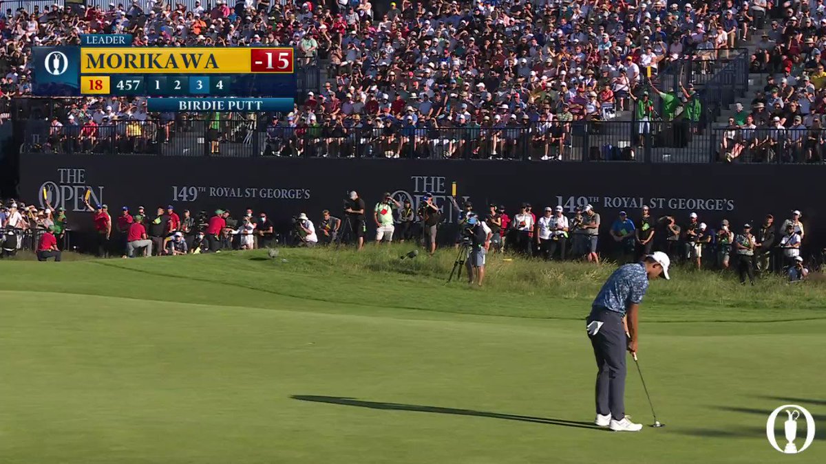 RT @PGATOUR: A magical moment for @Collin_Morikawa. https://t.co/oX6JXIAMWn