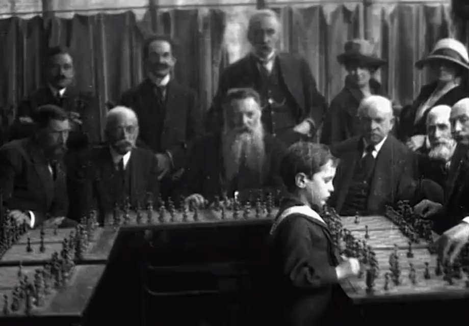 Olimpiu Di Luppi on X: The epic 1927 world title match between