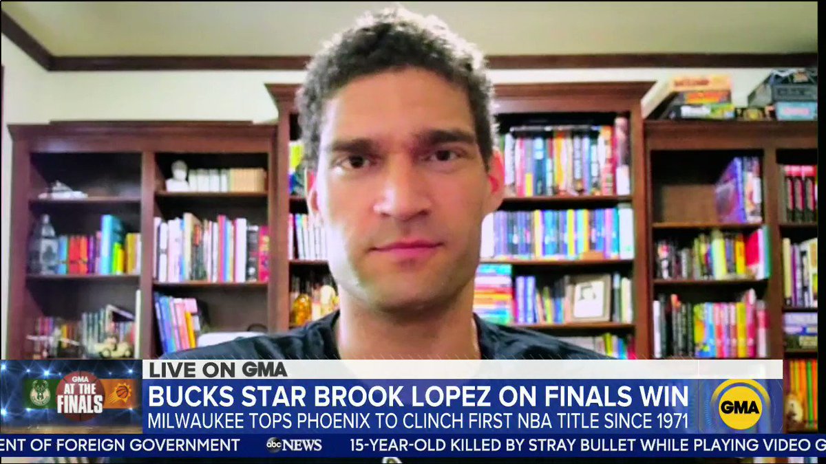 @GMA's photo on Brook Lopez