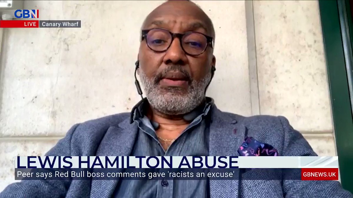 Leroy Logan: Criticism of Lewis Hamilton ‘gives a license for racists to spew their racist bile’